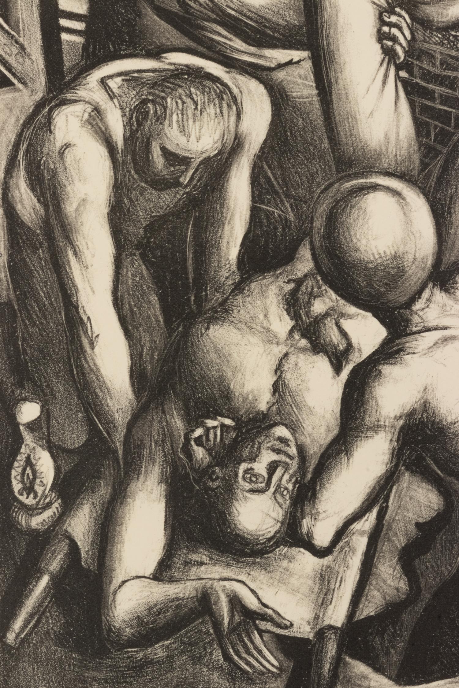 A pair of prints ( Credo 1 - Rescue; Credo 2 - Resurrection )