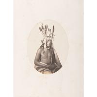 Joel Whitney, Exceptional Album Containing Large Format Photographs of Sioux Involved in the 1862 Minnesota Uprising