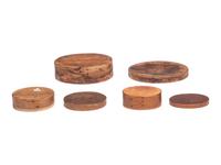 Three Shaker Lidded Bentwood Boxes