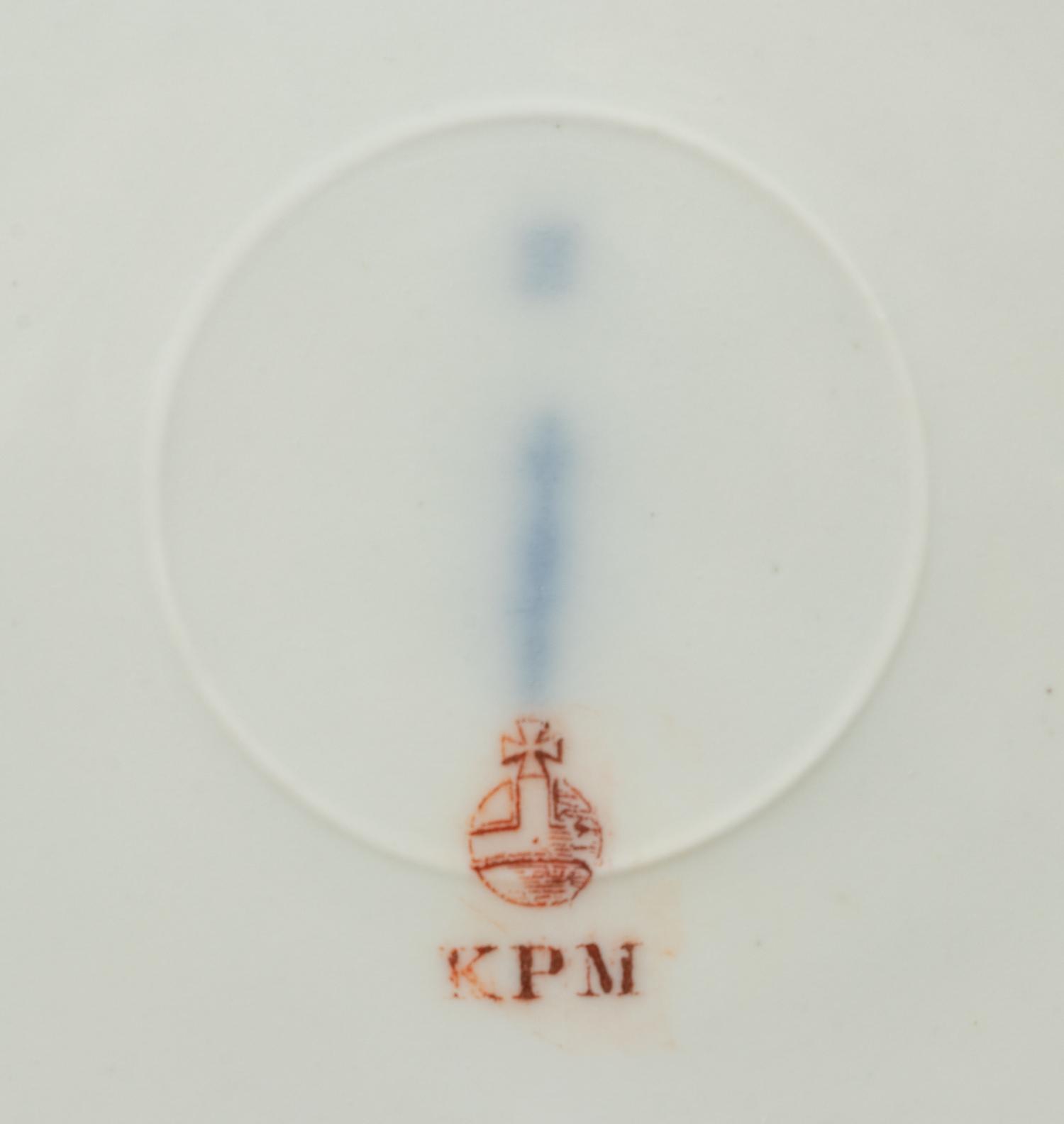 A Berlin (K.P.M.) Porcelain Dinner Service