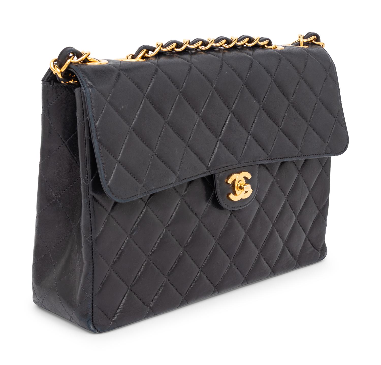 CHANEL, JUMBO SQUARE FLAP BAG