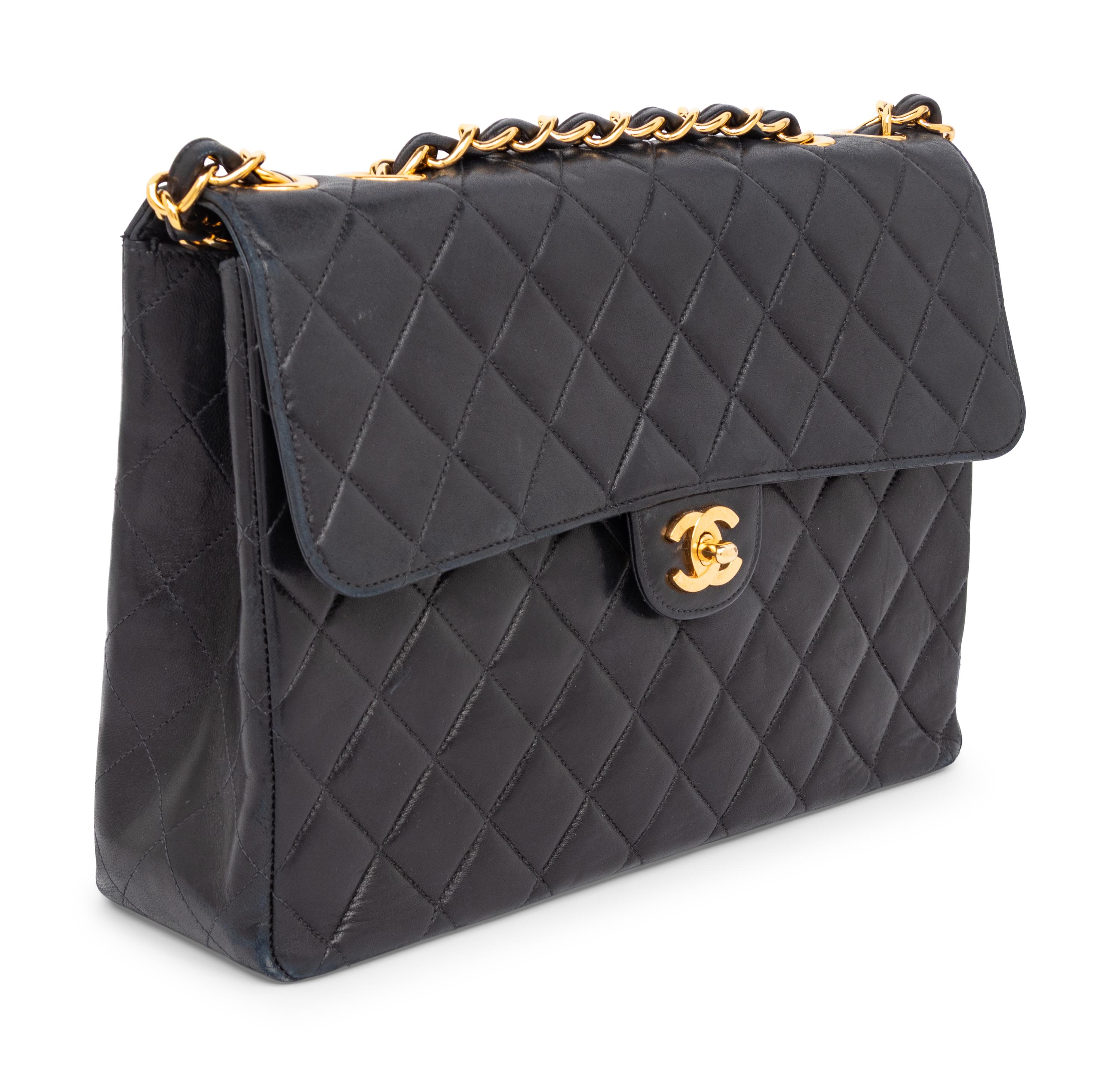 CHANEL, JUMBO SQUARE FLAP BAG