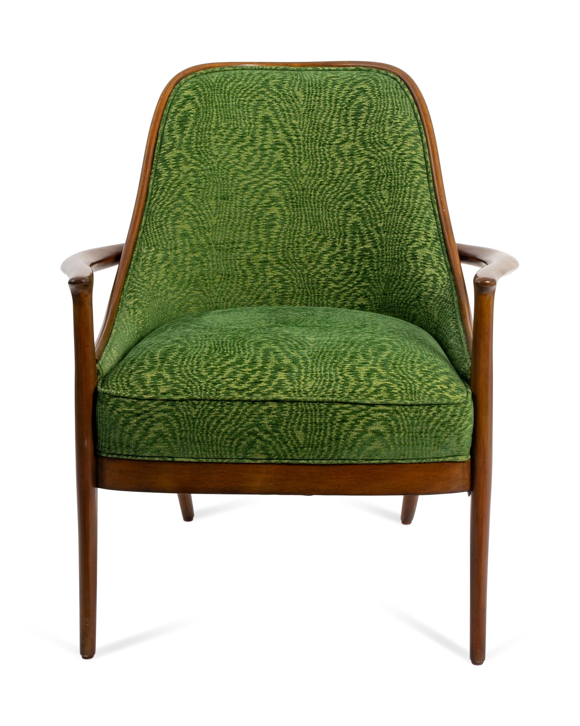 A Palecek 7361-74 Woodland Veneer Back Chair