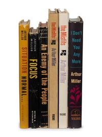 MILLER, Arthur (1915-2005). A group of 15 works, ALL FIRST EDITIONS comprising: