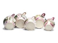 Five Sunderland Luster Jugs