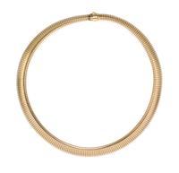 A 14 Karat Yellow Gold Tubogas Necklace, Tiffany & Co., 43.70 dwts.