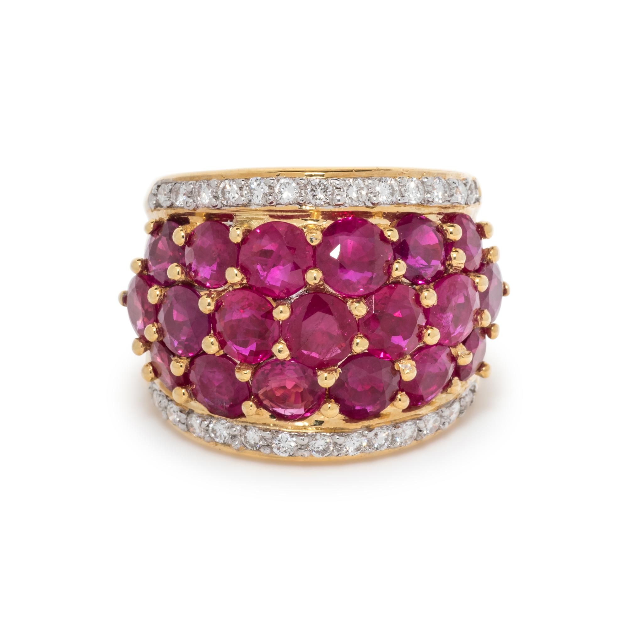 RUBY AND DIAMOND RING