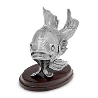 A Buccellati Silver Fish-Form Table Box