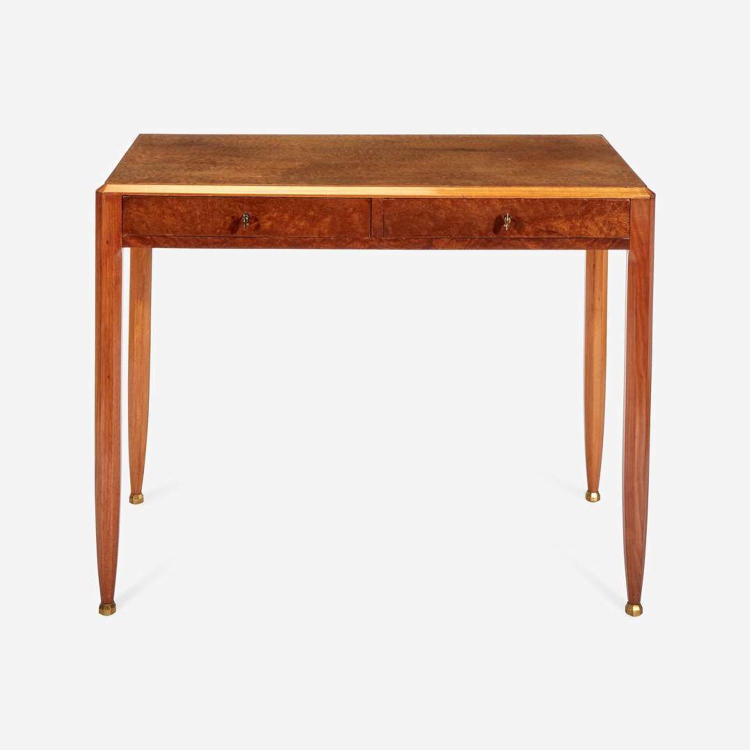 French Two-Drawer Desk, circa 1925