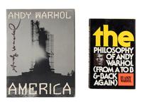 WARHOL, Andy (1928-1987). America . New York: Harper & Row, Publishers, [1985].