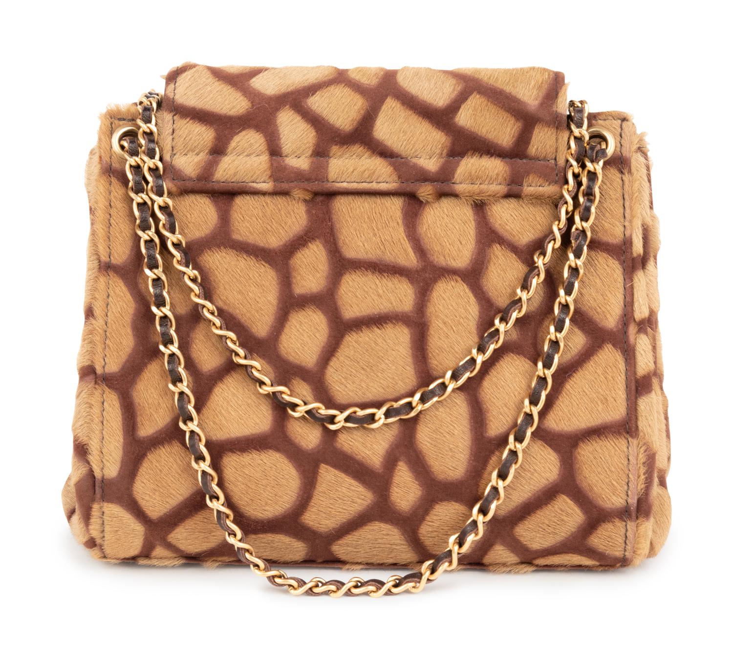 Chanel Giraffe Textured Purse, 2000-02