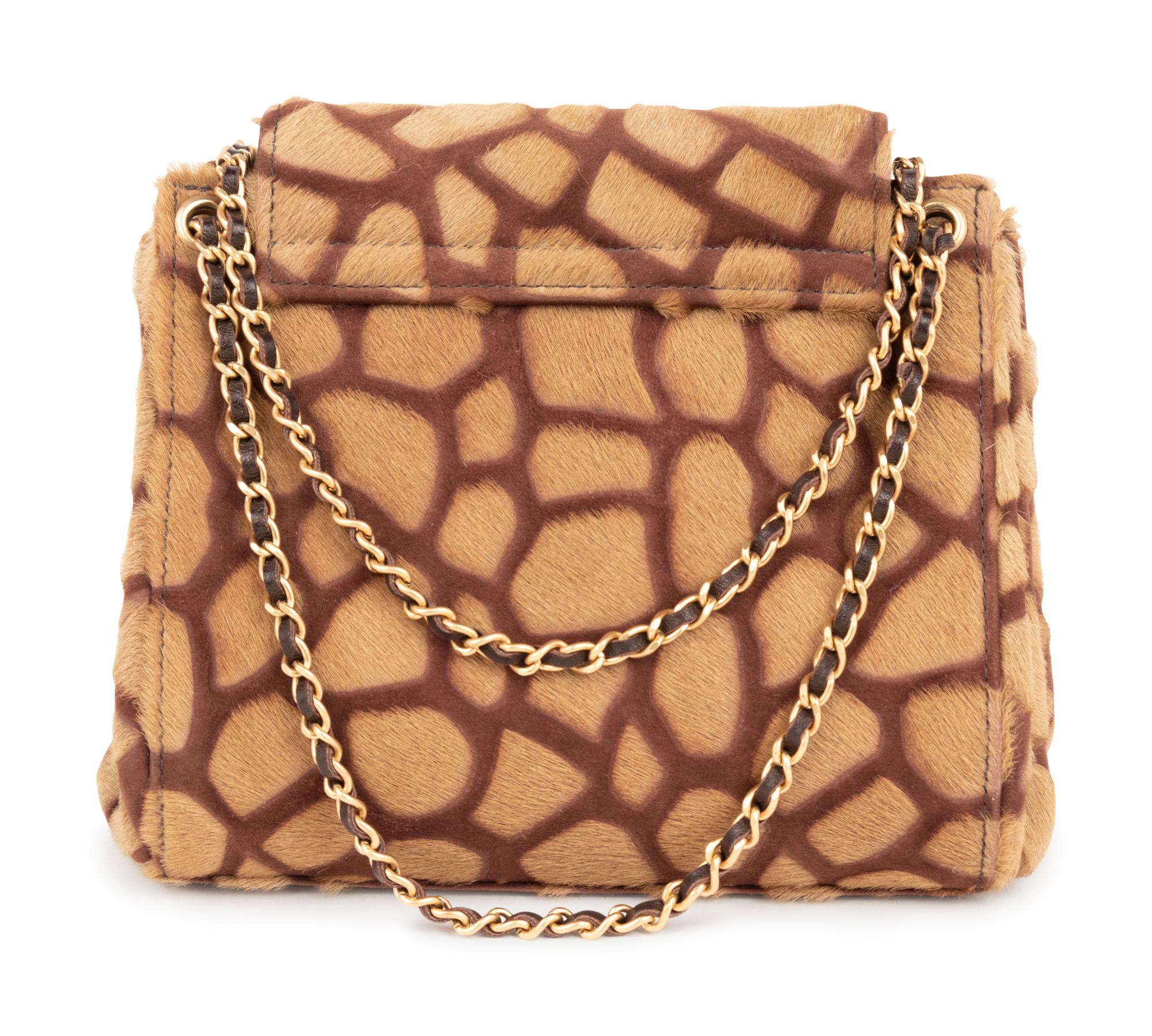 Chanel Giraffe Textured Purse, 2000-02