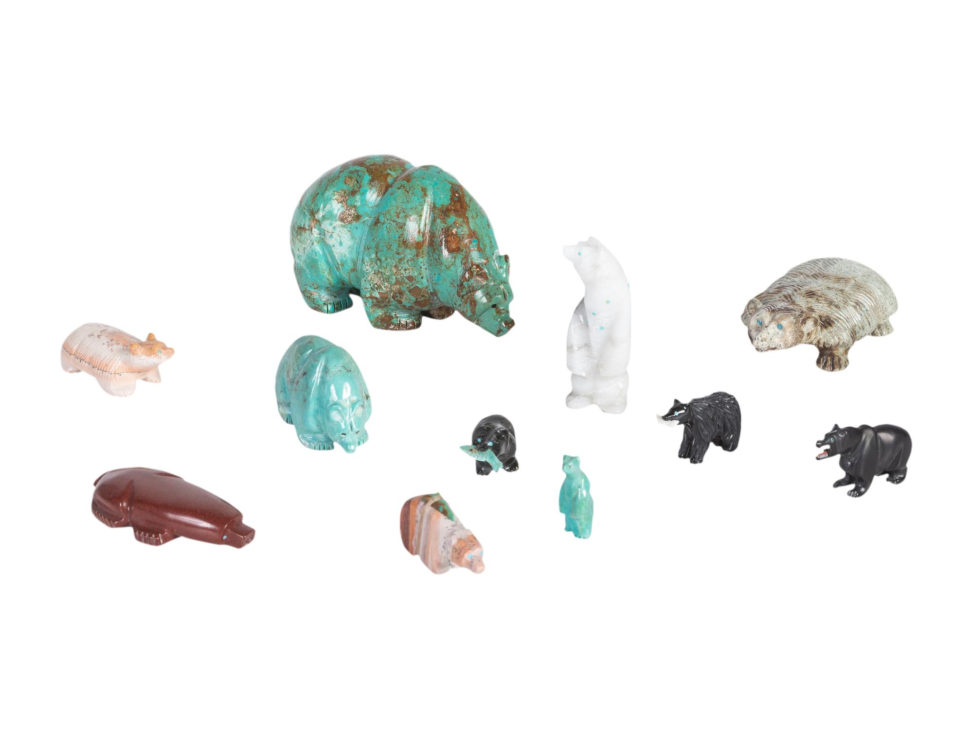 Zuni Carved Fetishes