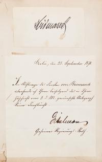 (CIVIL WAR, AUTOGRAPH ALBUM) Album of clipped signatures, Robert E. Lee, Harriet Beecher Stowe, William Sherman and others.