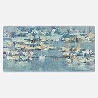 Eugène Baboulène (French, 1905-1994) Rade de Toulon