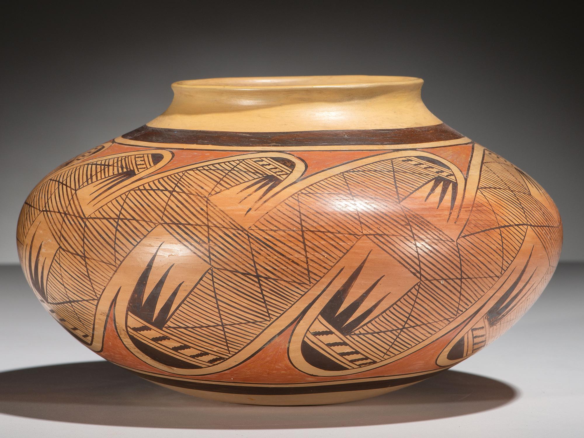 Pottery Jar, Migration Pattern