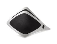 A Modernist Sterling Silver and Enamel Brooch, Poul Warmind,