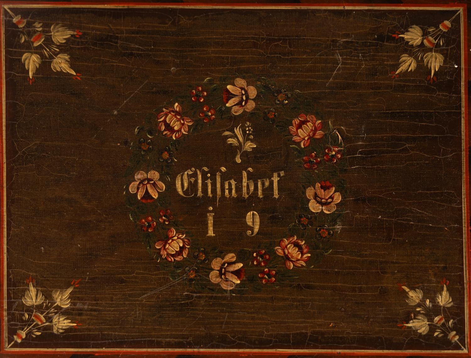 A North European Painted Chest of Drawers