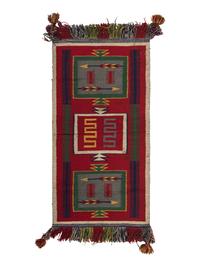 Navajo Germantown Double Sunday Saddle Blanket