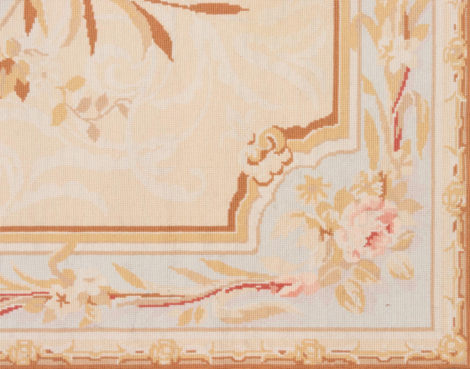 An Aubusson Style Wool Rug