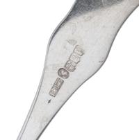 A Scottish Victorian Silver King's Pattern Flatware Service