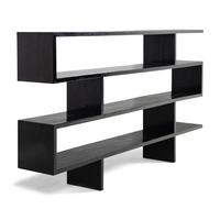 A Contemporary Balinese Stained Teak Bookcase