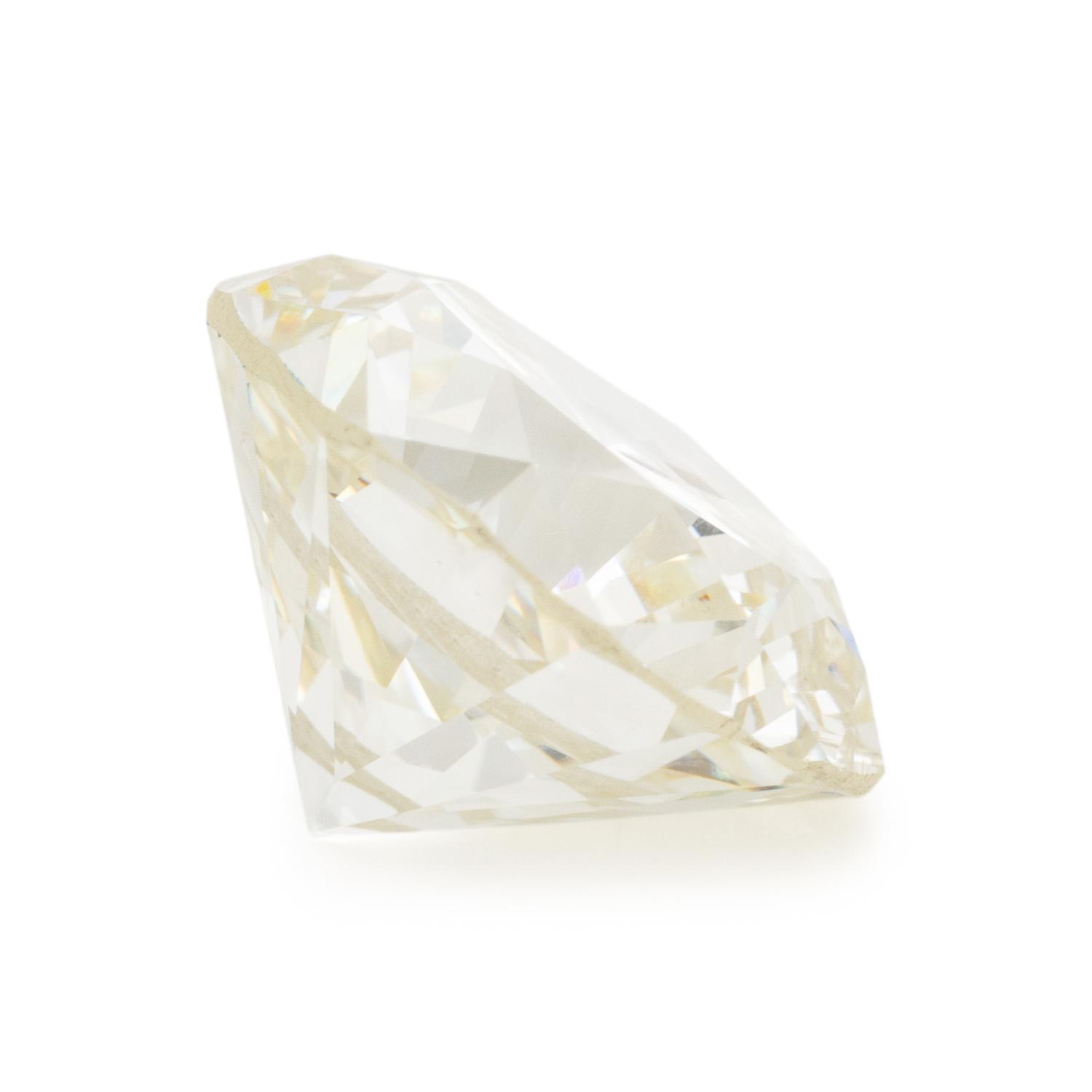 3.04 CARAT ROUND BRILLIANT CUT DIAMOND