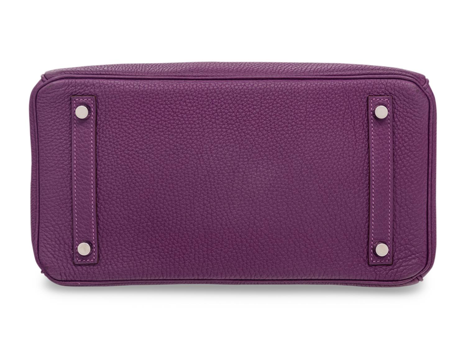 HERMÈS BIRKIN 30 IN ANEMONE TOGO LEATHER