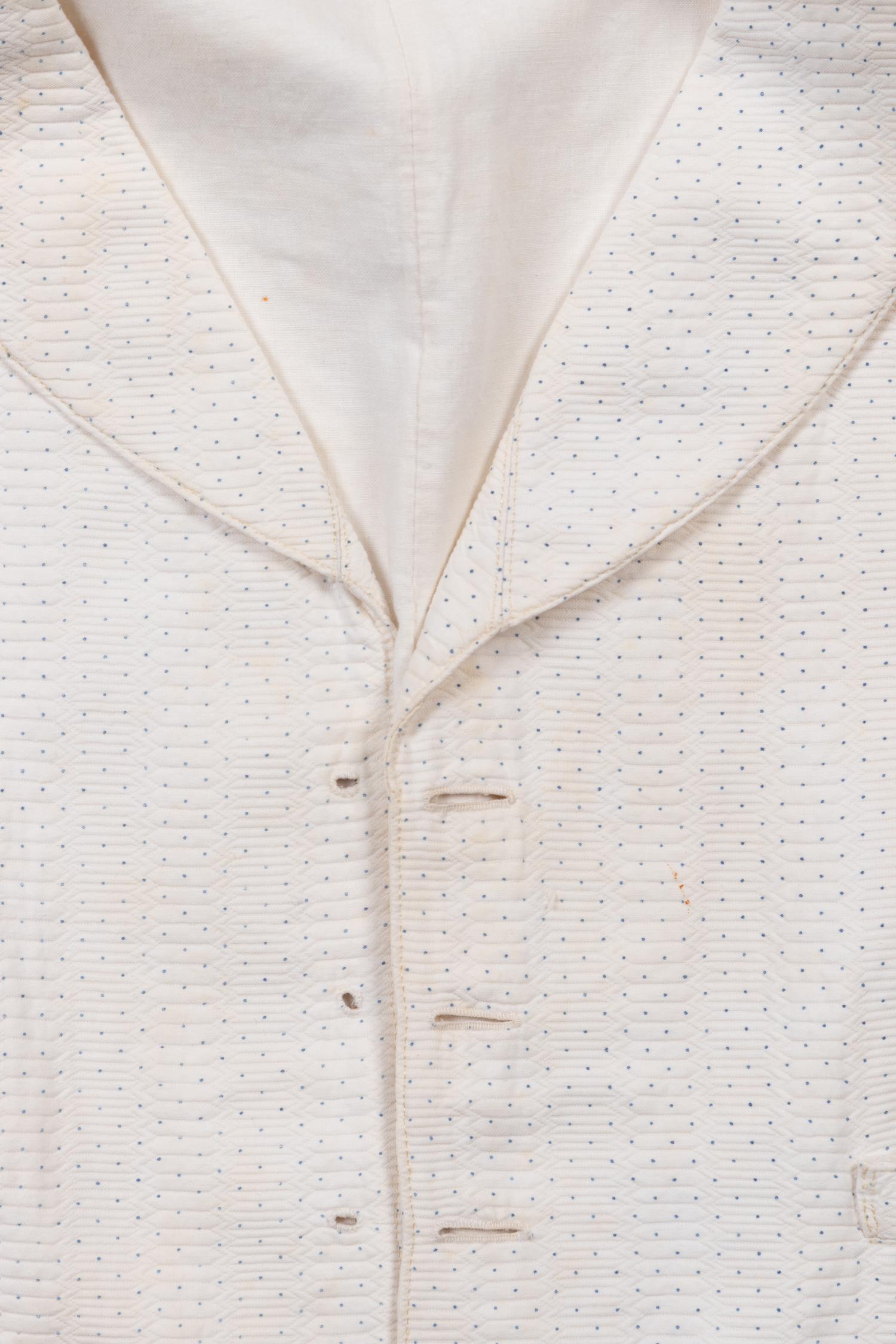 Three Men's 19th Century Waistcoats/Vests, 1850-70