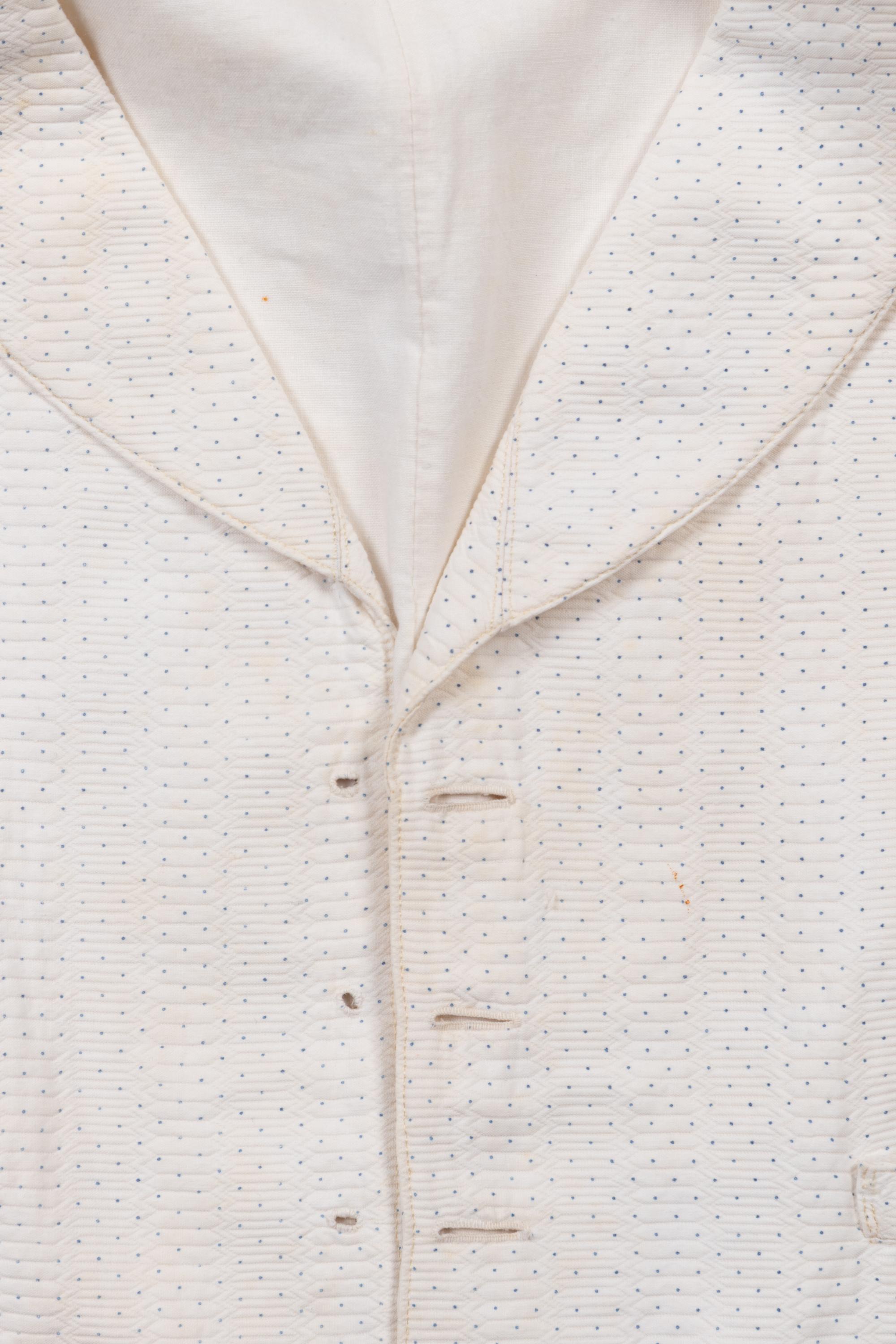 Three Men's 19th Century Waistcoats/Vests, 1850-70