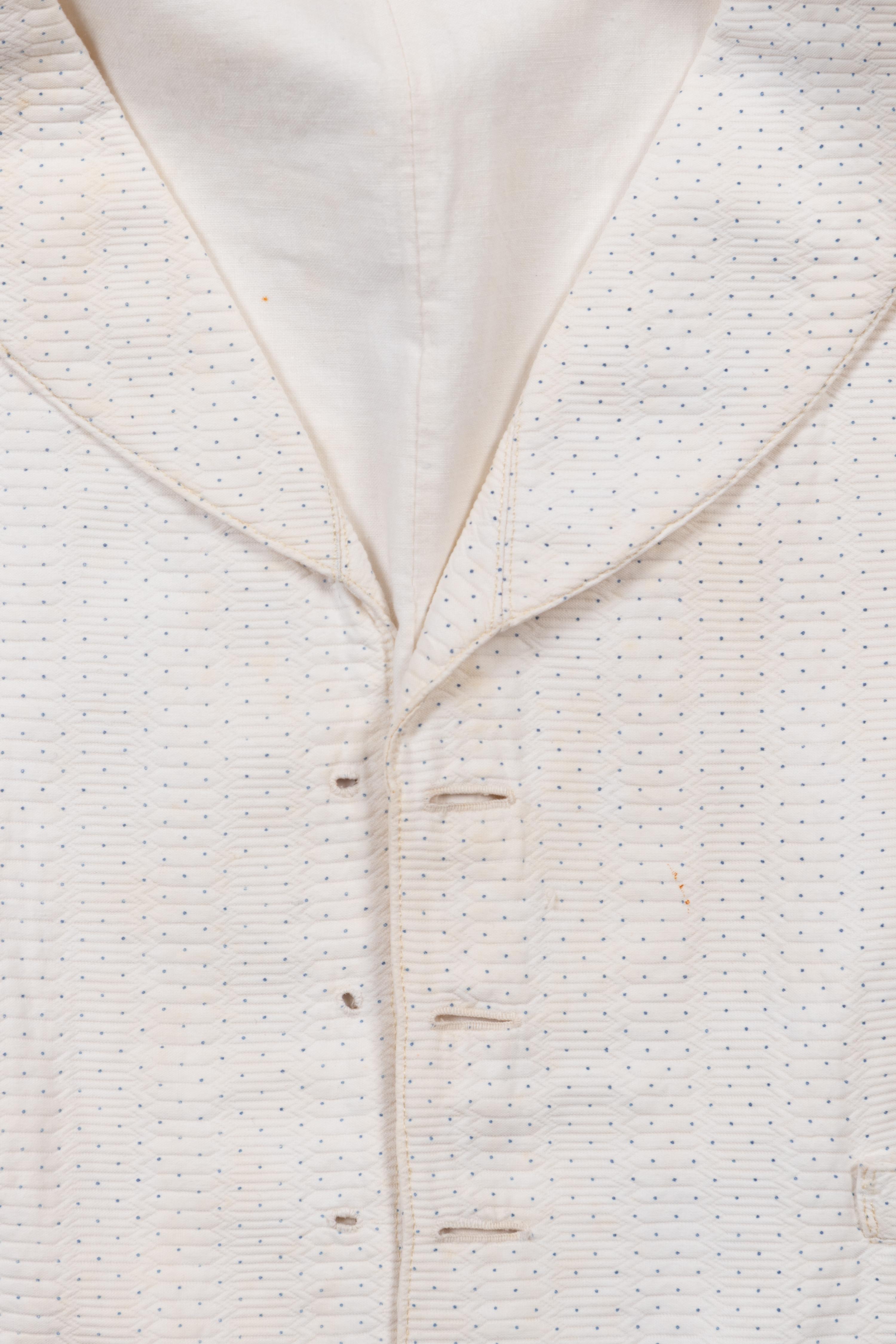 Three Men's 19th Century Waistcoats/Vests, 1850-70