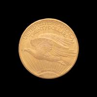 A 1924 Saint Gaudens $20 Gold Coin