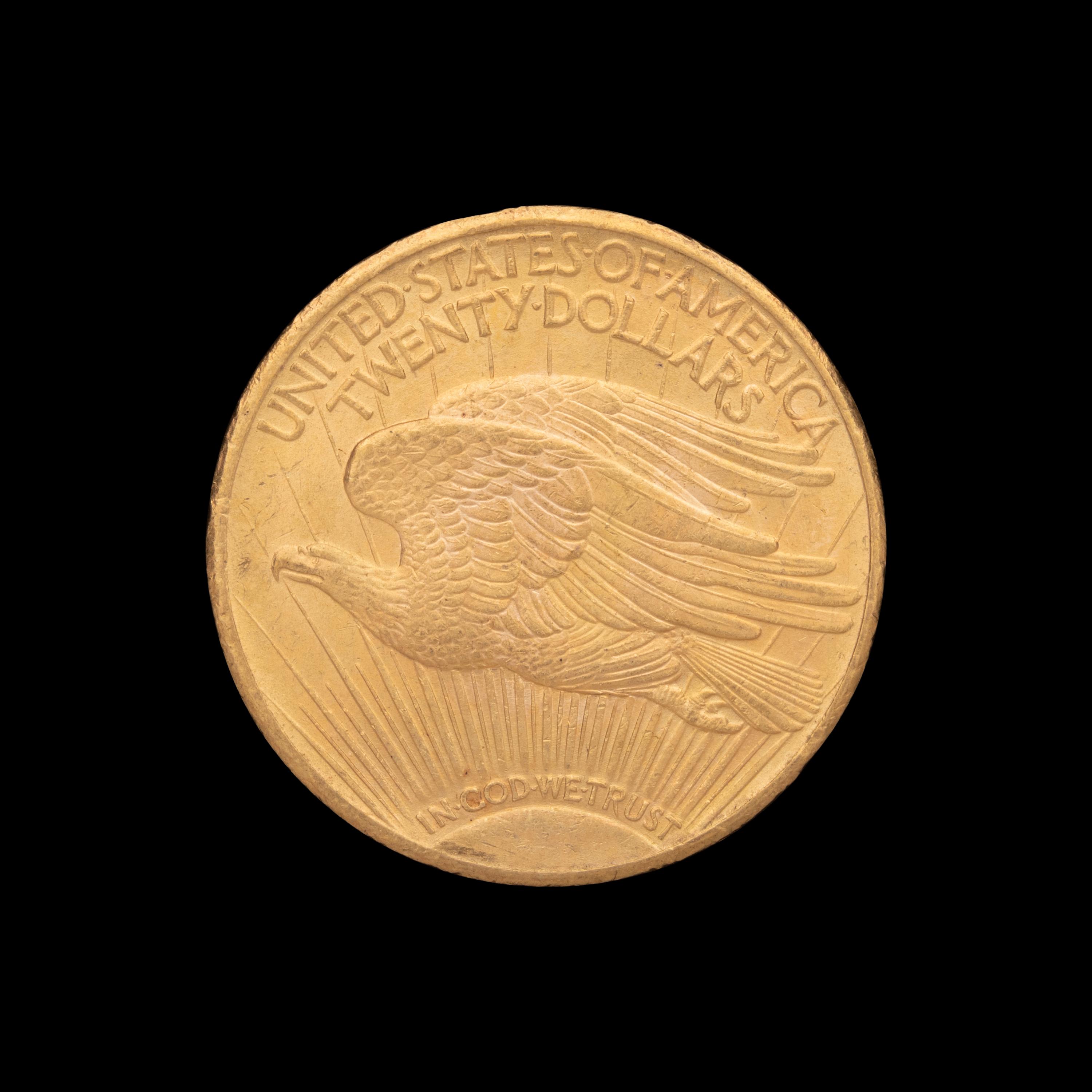 A 1924 Saint Gaudens $20 Gold Coin