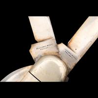 Massive Coquanoc Works Three-Bladed Folding Knife Possibly made for the 1876 Centennial Exposition in Philadelphia