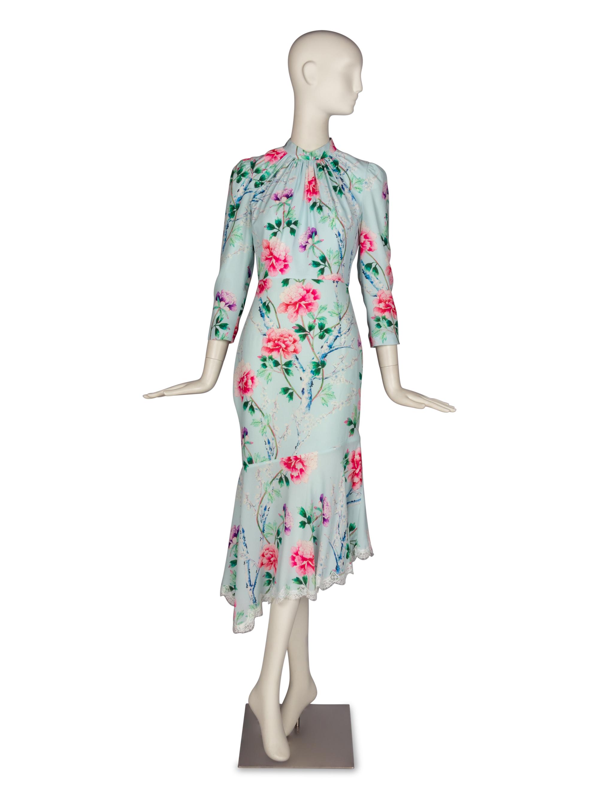 Andrew Gn Floral Dress
