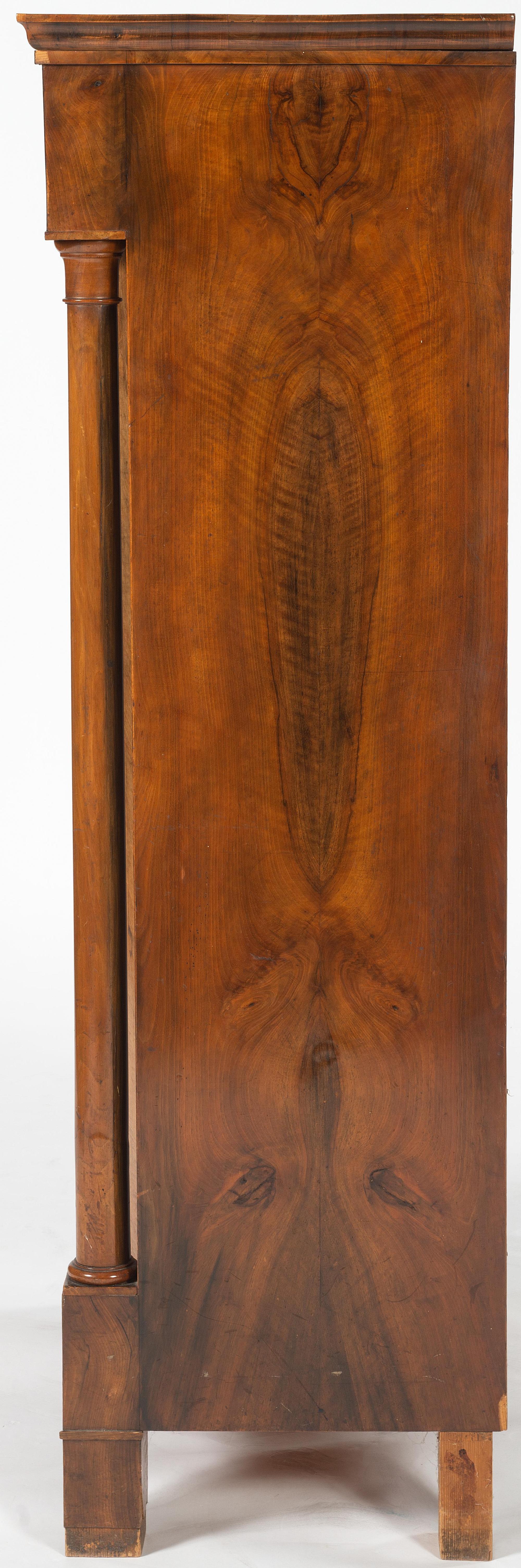 A Continental Neoclassical Burlwood Cabinet