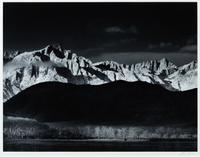 Ansel Adams, (American, 1902-1984), Winter Sunrise, Sierra Nevada from Lone Pine, California, 1944