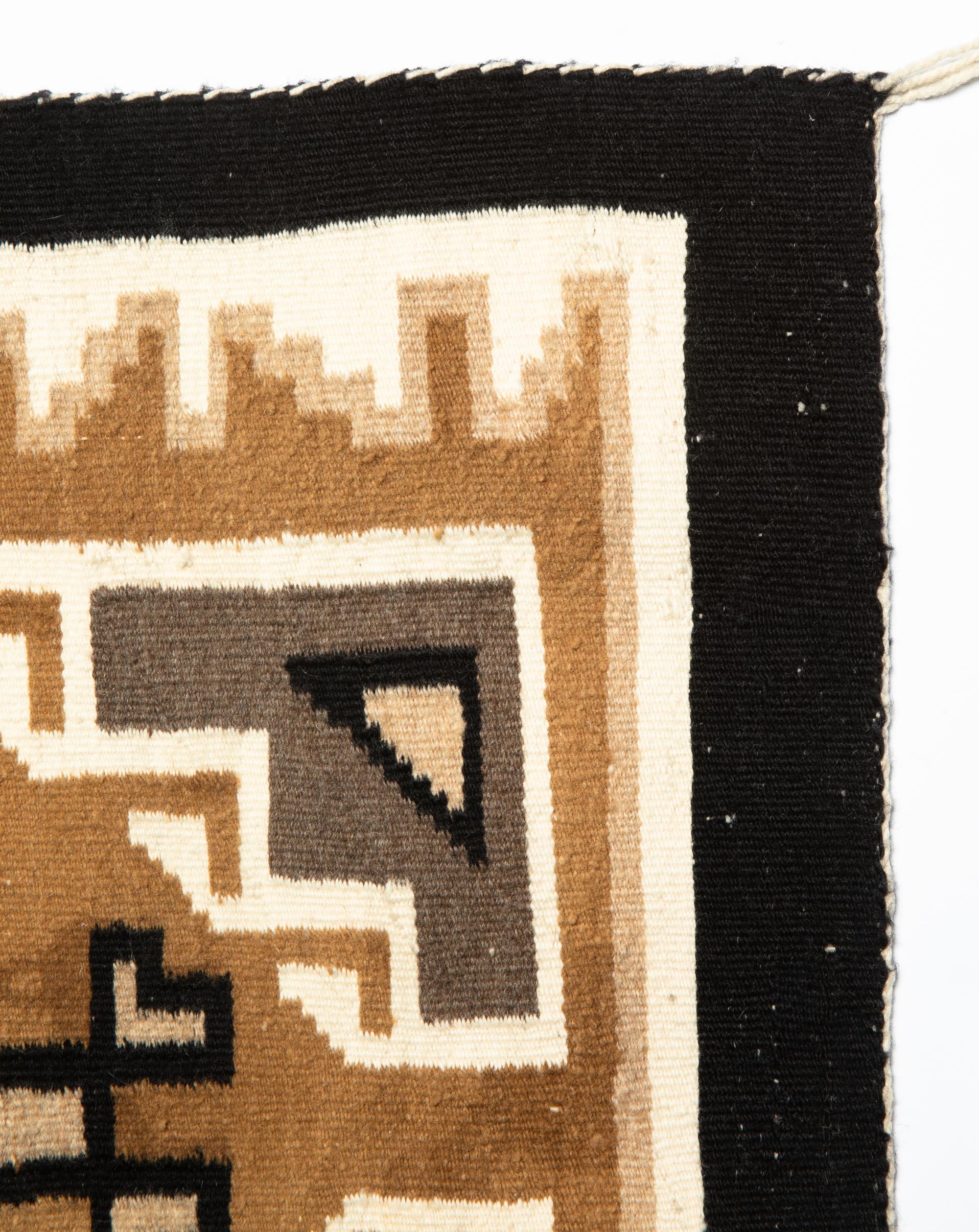 Navajo Two Grey Hills Weavings / Rugs