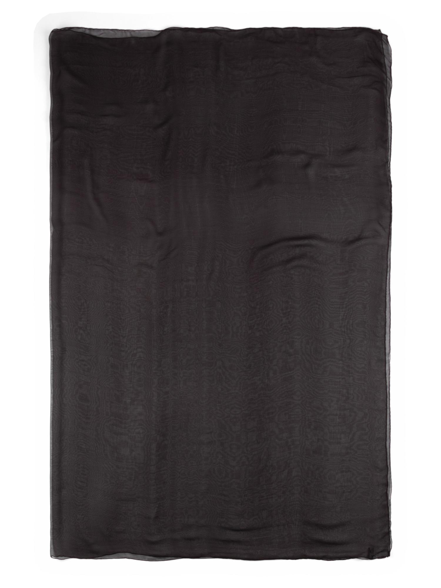Five Designer Scarves: Four Giorgio Armani, One Oscar de la Renta