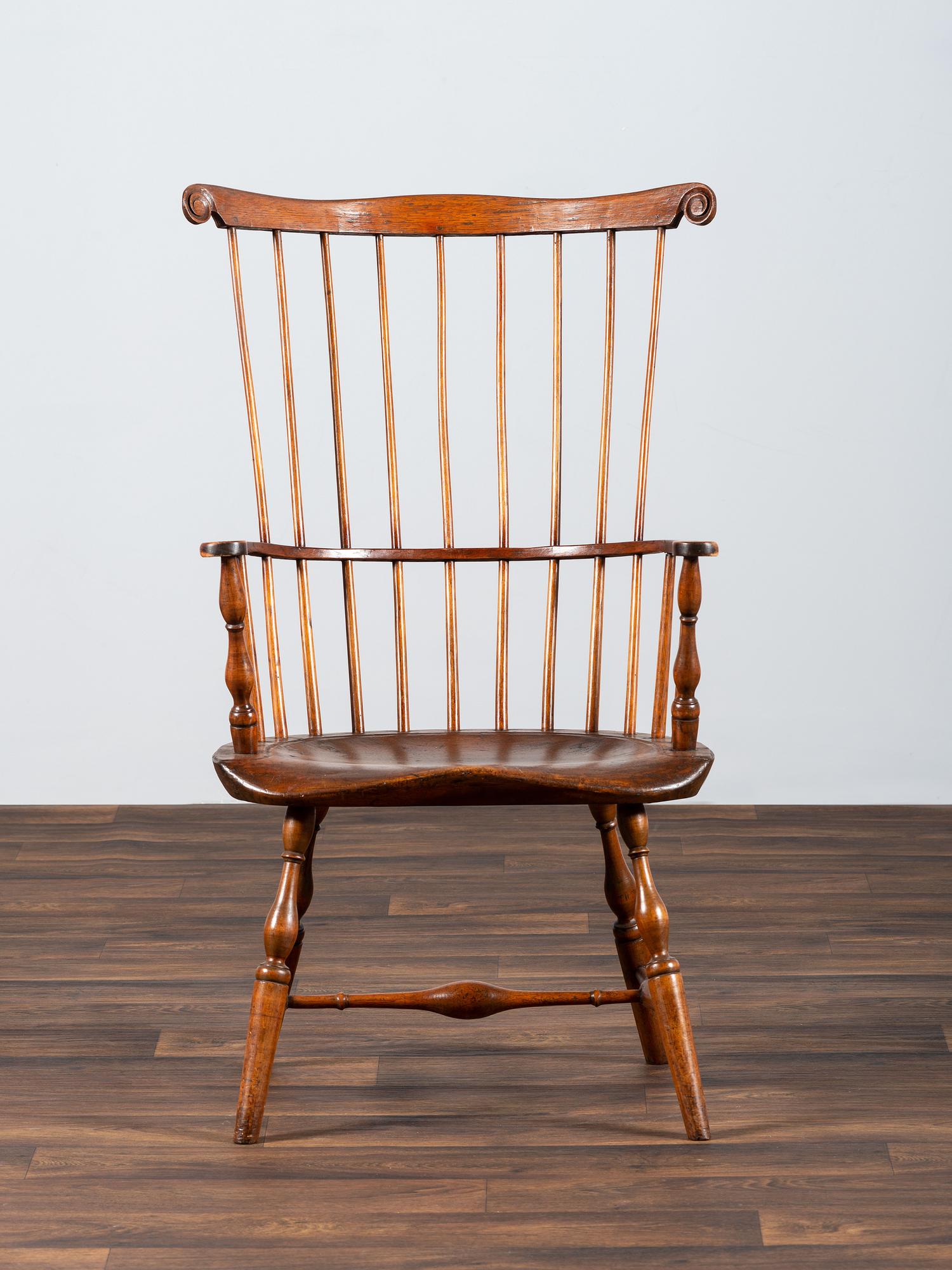 A New England Comb-Back Windsor Armchair