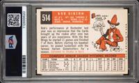 A 1959 Topps Bob Gibson Rookie Baseball Card No. 514 (PSA 2 GOOD)