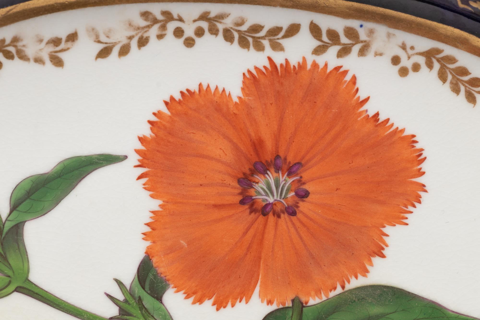 Four Chamberlain's Worcester Porcelain Articles from the Carnatic Service
