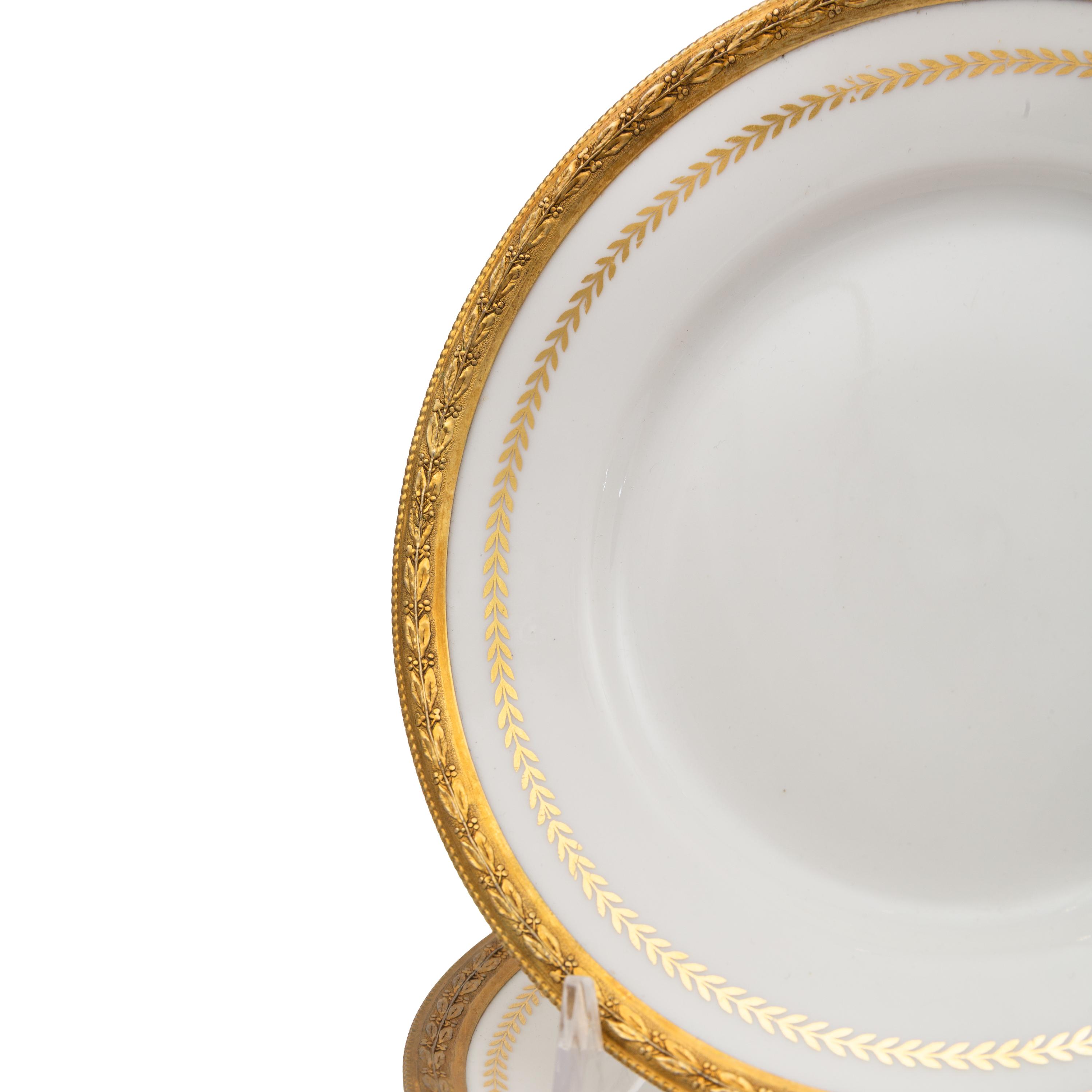 A French Silver-Gilt Dessert Service