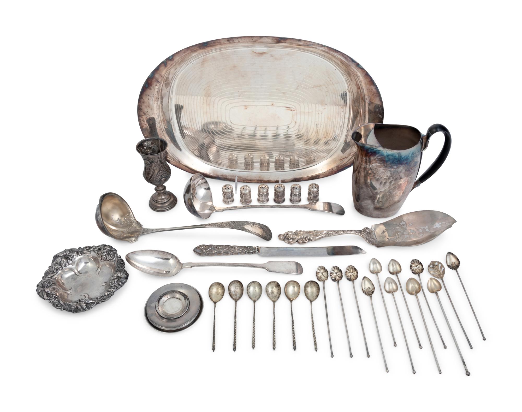 A Collection of Silver and Silver-Plate Articles
