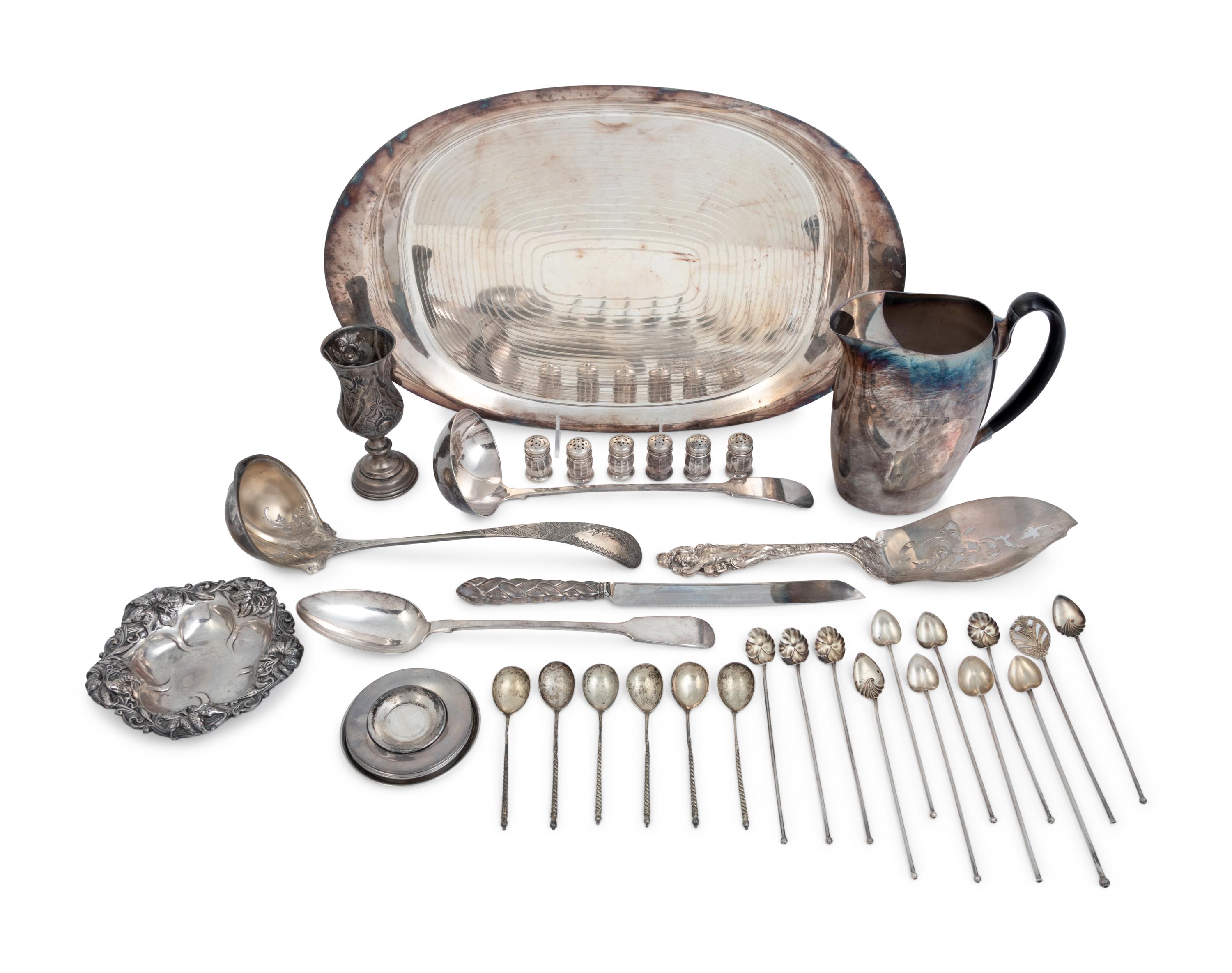A Collection of Silver and Silver-Plate Articles
