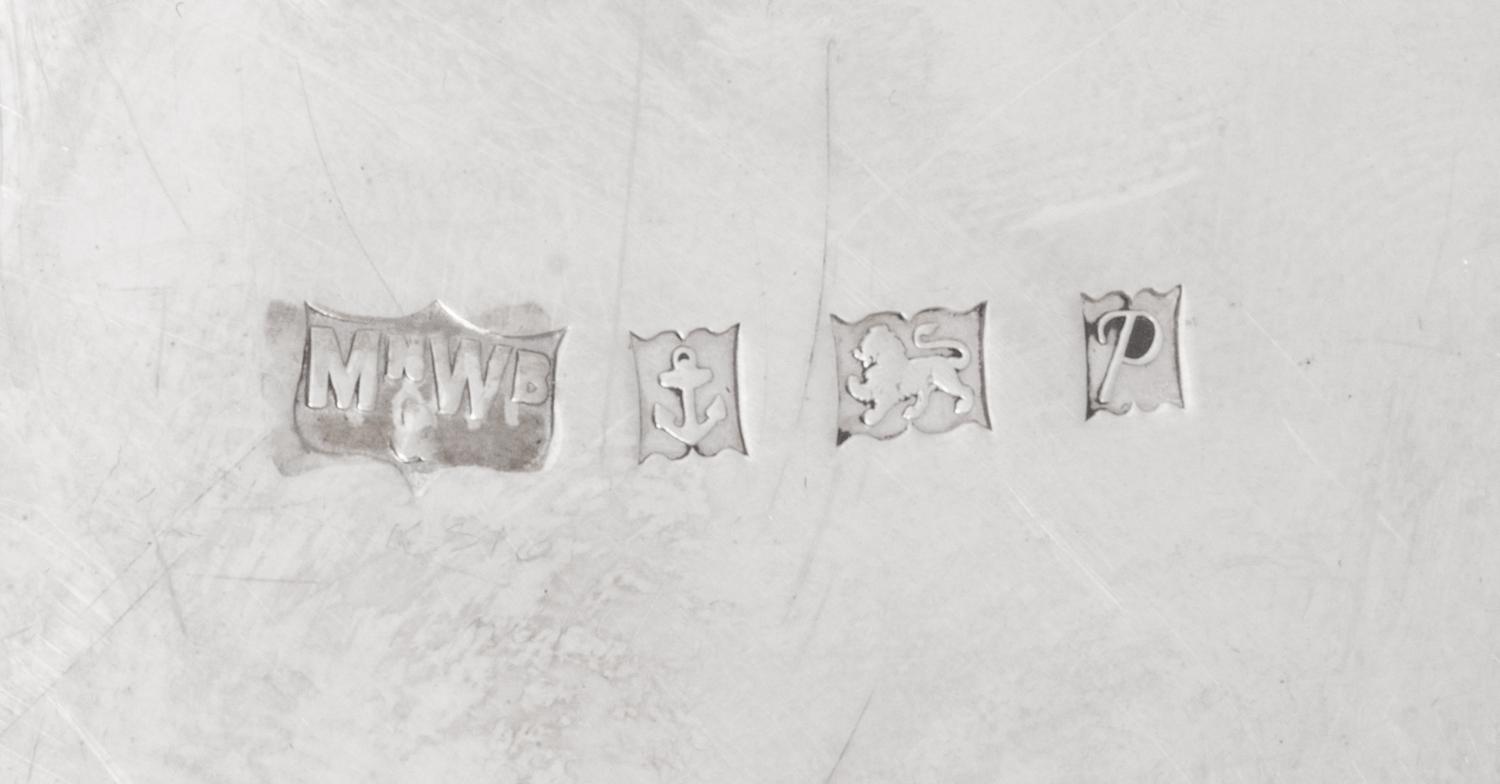 A Group of English Silver Table Articles