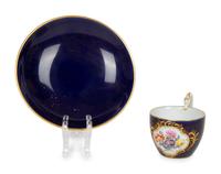 Eleven Meissen and Various Other Porcelain Teacups and Saucers — 19TH/20TH CENTURY