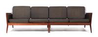 A Mid-Century Sofa Length 101 inches. — J.M. BIRKING AND CO., COPENHAGEN DENMARK