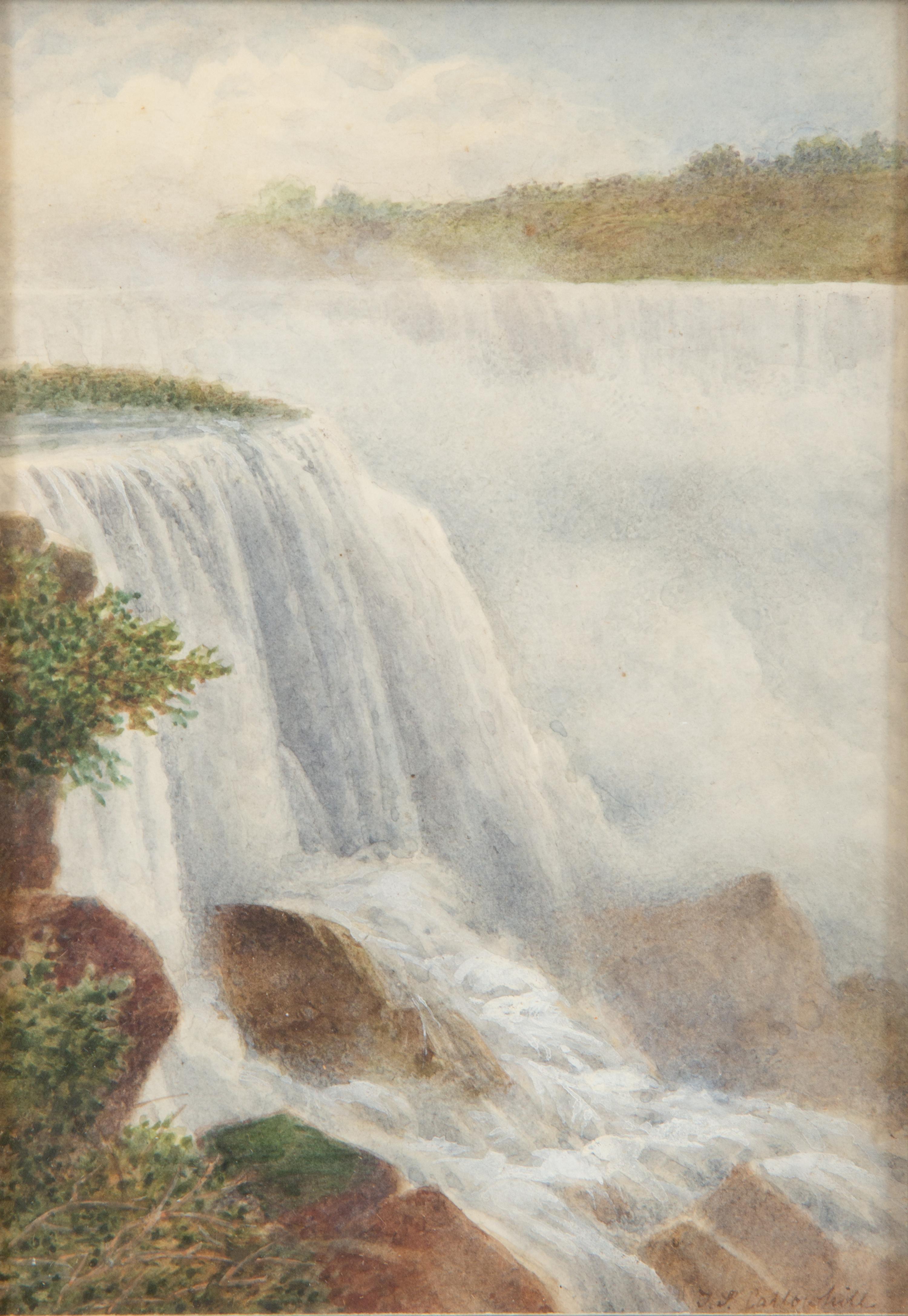 Sidney Thomas Callowhill (American, 1867-1939) — Waterfalls (three works)