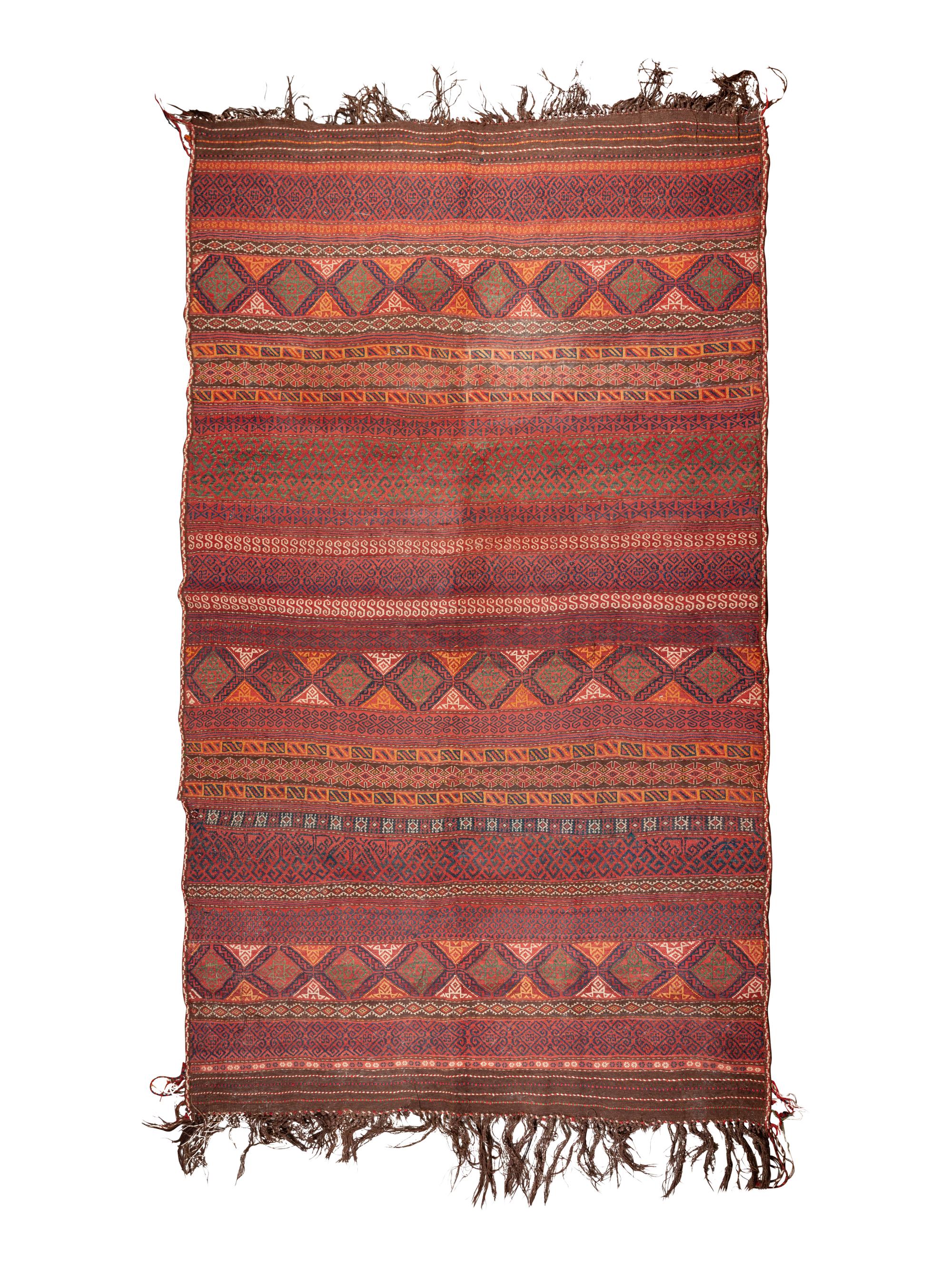 A Turkoman Wool Rug